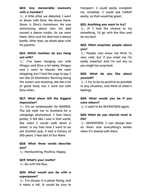 25 QUESTIONS #2
